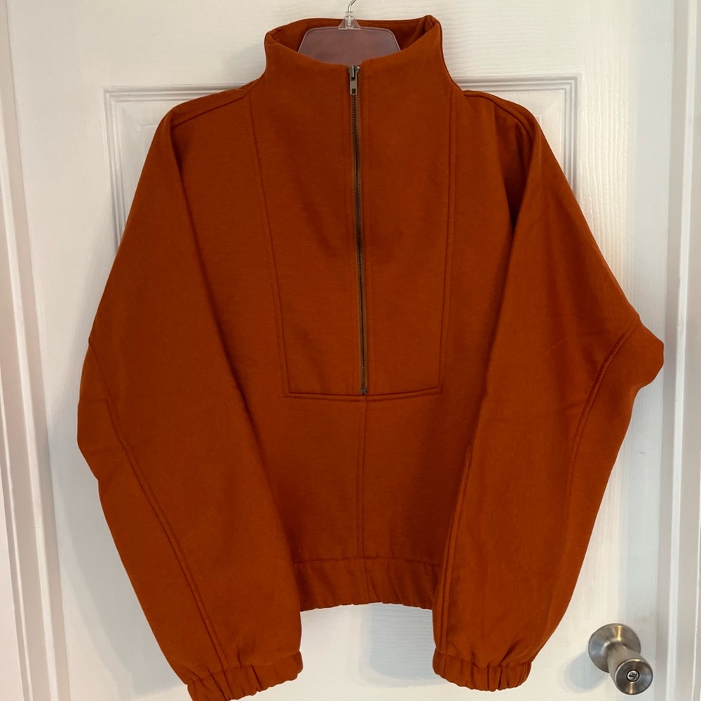 BiBi NWOT 1/2 zip Sweatshirt